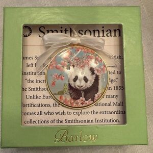 Like new panda cherry blossom Smithsonian ornament🐼🌸